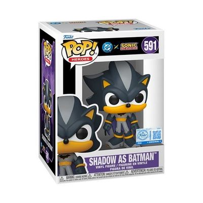 Shadow As Batman #591 Justice League X Sonic