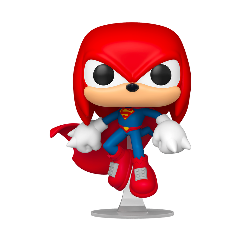 Knuckles As Superman #596 Justice League X Sonic