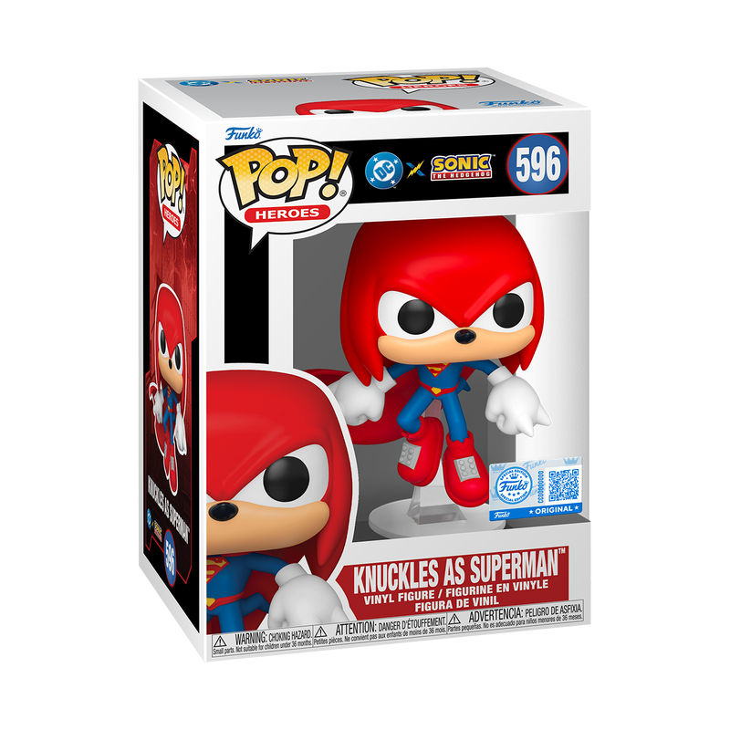Knuckles As Superman #596 Justice League X Sonic
