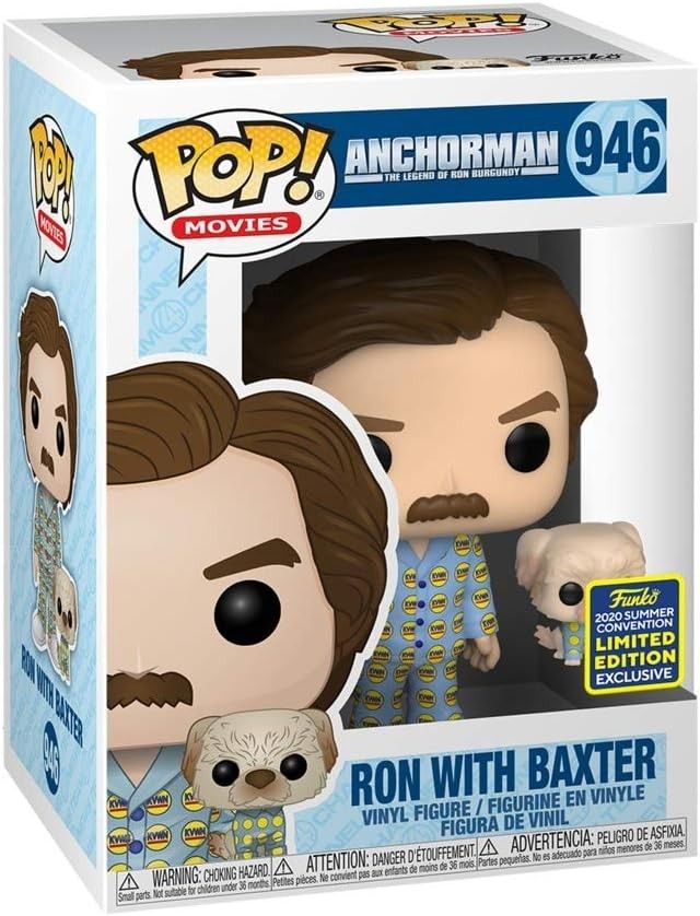 Ron With Baxter #946 Anchorman 2020 Summer Convention Limited Edition Exclusive