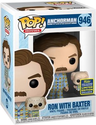 Ron With Baxter #946 Anchorman 2020 Summer Convention Limited Edition Exclusive