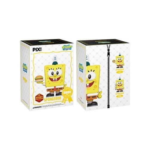 Spongebob Squarepants With Krabby Patty Pix! Vinyl Figure - 2026 Convention Exclusive