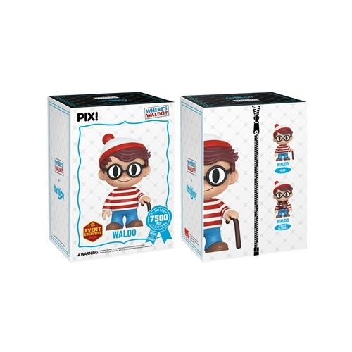 Where's Waldo Waldo With Cane Pix! Vinyl Figure - 2026 Convention Exclusive