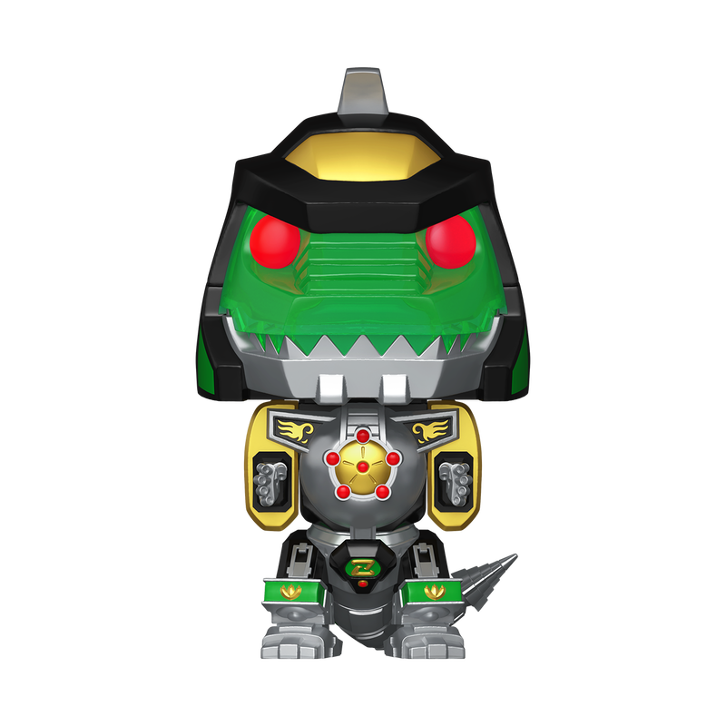 Mighty Morphin Power Rangers Dragonzord With Green Ranger Funko Bitty Pop Bot