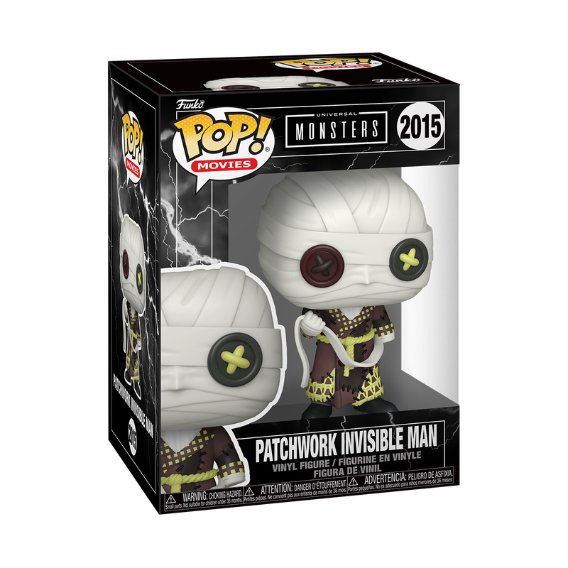 Invisible Man Patchwork #2015 Universal Monsters