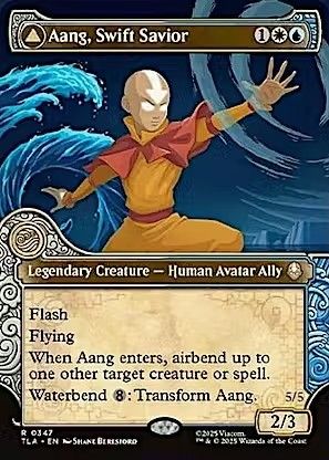 Aang, Swift Savior #0347 Avatar The Last Airbender (Showcase)