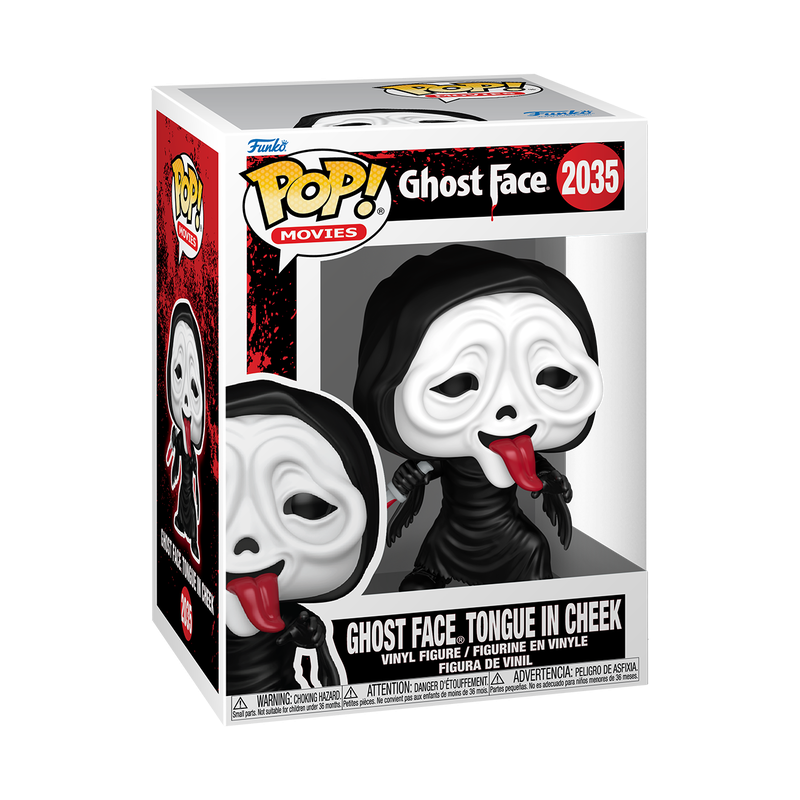 Ghost Face With Tongue In Cheek #2035 Scream
