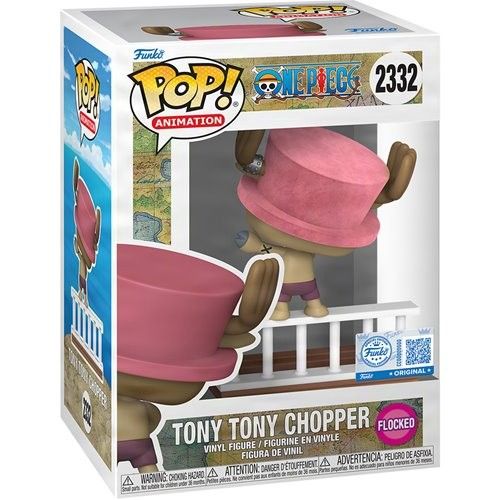 Tony Tony Chopper Flocked #2332 One Piece Straw Hat Pirates Entertainment Earth Exclusive