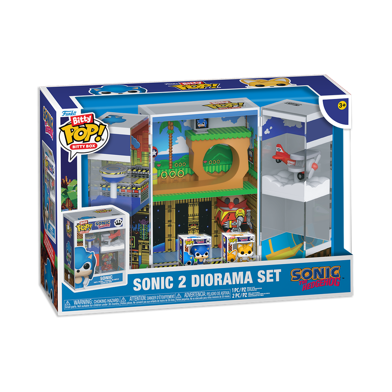 Sonic The Hedgehog Funko Bitty Box Playset