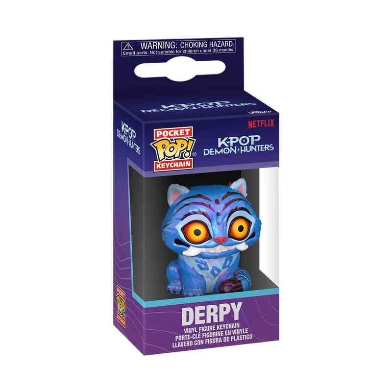 Derpy Funko Keychain KPop Demon Hunters