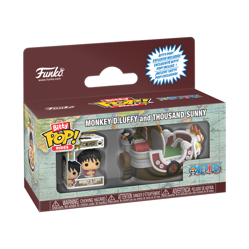 Thousand Sunny With Luffy One Piece Funko Bitty Pop! Ride