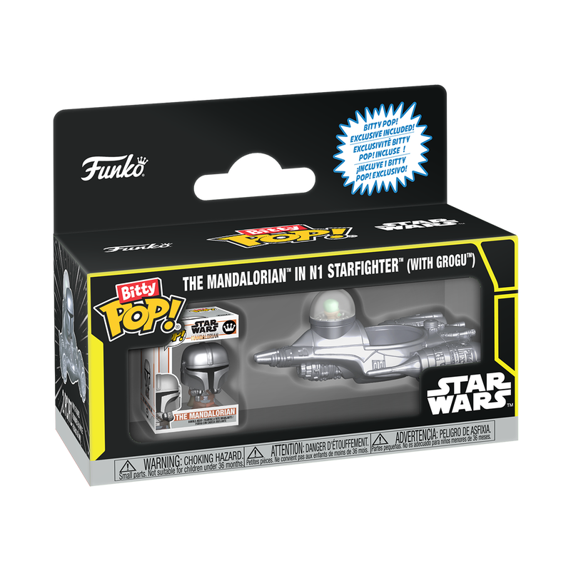 The Mandalorian N-1 With Mando Star Wars Funko Bitty Pop! Ride