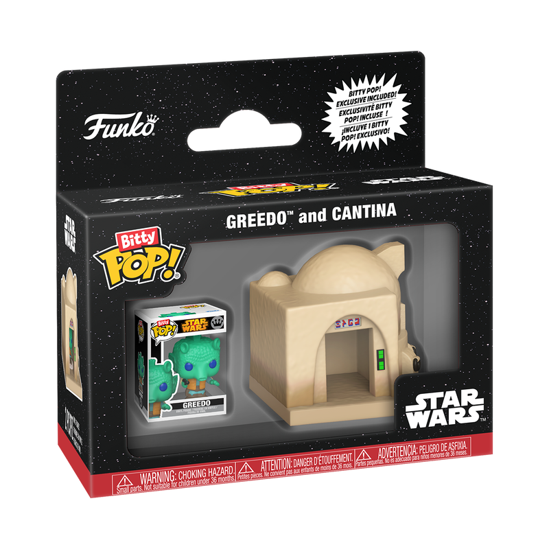 Cantina With Greedo Star Wars Funko Bitty Pop! Town