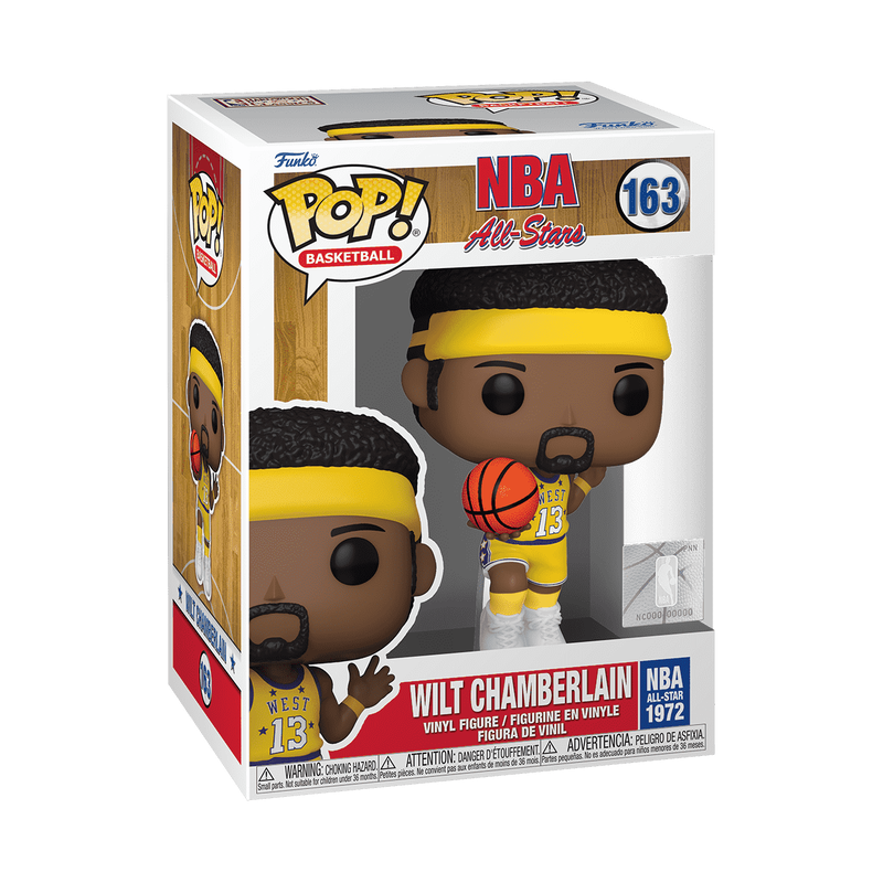 Wilt Chamberlain NBA 1972 All-Star #163