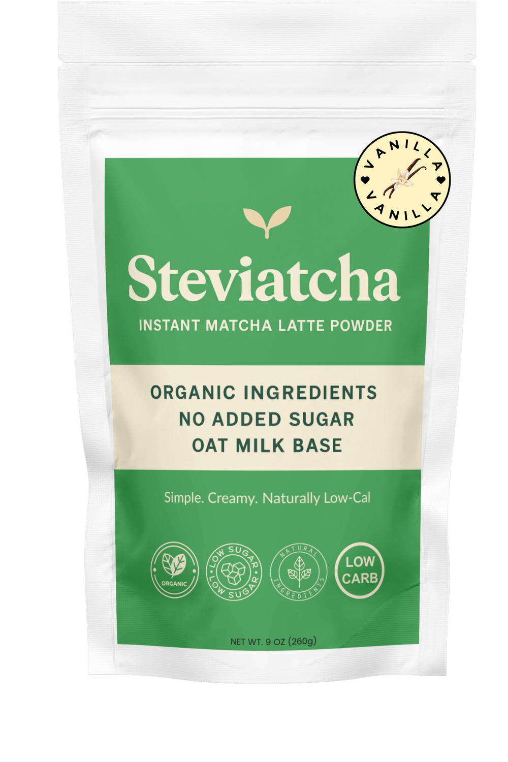 Organic Instant Matcha Latte Vanilla 7 oz