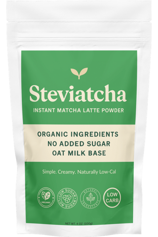 Organic Instant Matcha Latte Powder Unflavored 4 oz