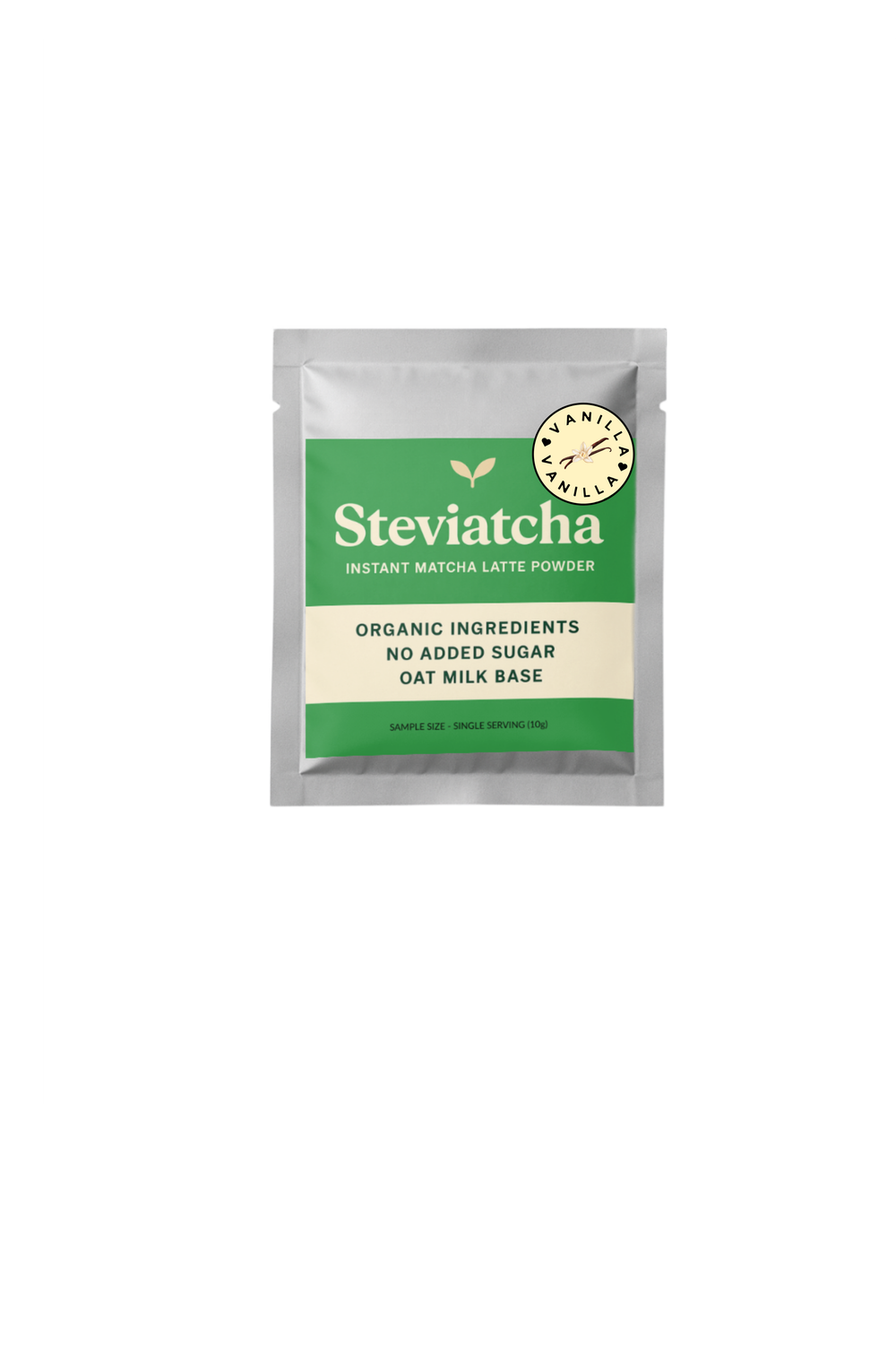 Organic Instant Matcha Latte Powder Vanilla Sample