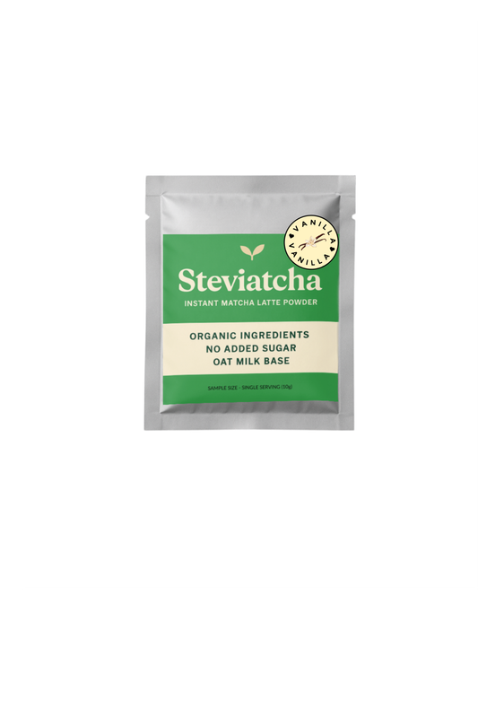 Organic Instant Matcha Latte Powder Vanilla Sample