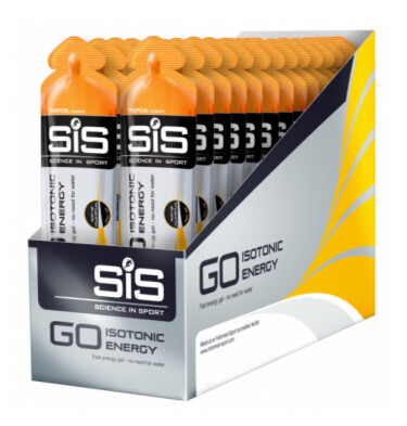 SiS Go Isotonic Energy Gels, Тропические фрукты (упаковка 30шт)