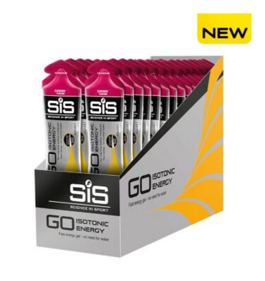 SiS Go Isotonic Energy Gels, Вишня (упаковка 30шт)