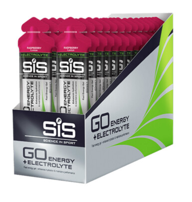 SiS Go + Electrolyte Gels, Малина (упаковка 30шт)