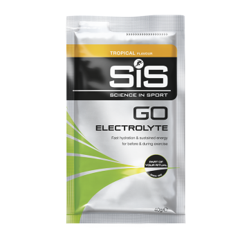 SiS Go Electrolyte Powder, Тропический фрукт, 40 гр. SiS Go Electrolyte Powder, Тропический фрукт, 40 гр.