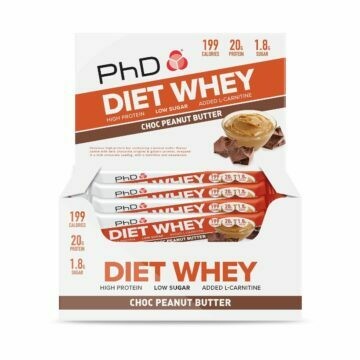 PhD Diet Whey Bar, Шоколад/Арахисовое масло (Упаковка 12 шт) PhD Diet Whey Bar, Шоколад/Арахисовое масло (Упаковка 12 шт)