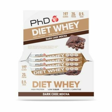 PhD Diet Whey Bar, Тёмный шоколад мокка (Упаковка 12 шт) PhD Diet Whey Bar, Тёмный шоколад мокка (Упаковка 12 шт)