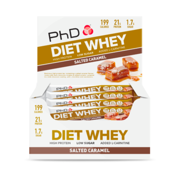 PhD Diet Whey Bar, Солёная карамель (Упаковка 12 шт) PhD Diet Whey Bar, Солёная карамель (Упаковка 12 шт)