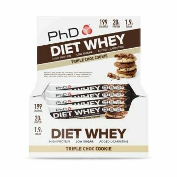 PhD Diet Whey Bar, Тройное шоколадное печенье (Упаковка 12 шт) PhD Diet Whey Bar, Тройное шоколадное печенье (Упаковка 12 шт)