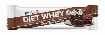 PhD Diet Whey Bar, Двойной шоколадный брауни PhD Diet Whey Bar, Двойной шоколадный брауни