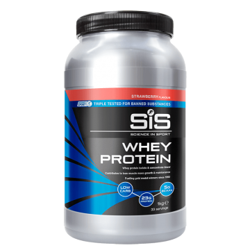 SIS Whey Protein, Клубника, 1 кг