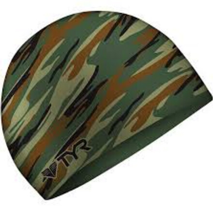 Шапочка для плавания TYR CAMO Silicone Cap Шапочка для плавания TYR CAMO Silicone Cap