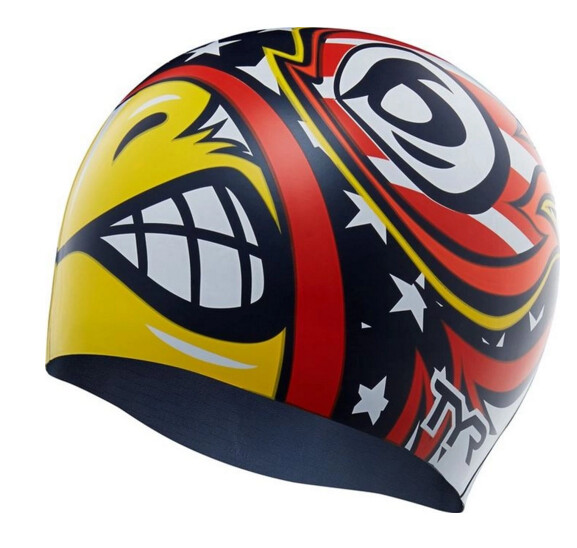 Шапочка для плавания TYR Winged Avenger Swim Cap Шапочка для плавания TYR Winged Avenger Swim Cap
