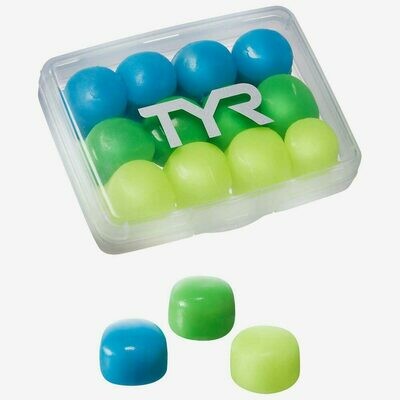 Беруши детские TYR Kids’ Soft Silicone Ear Plugs - 12 Pack (6 Pairs)