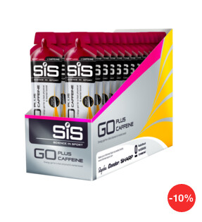 Ягоды. SiS Go Isotonic Energy Gels + Caffeine, энергетический гель с кофеином(75 mg.) 30 шт*60 мл