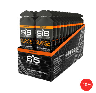 SiS Surge Pre-Match Gel, Апельсин (Упаковка 30 шт) SiS Surge Pre-Match Gel, Апельсин (Упаковка 30 шт)