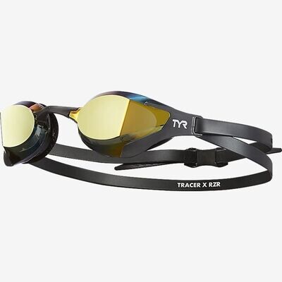 Очки для плавания TYR Tracer-X RZR Racing Mirrored Цвет: Оранжевый
