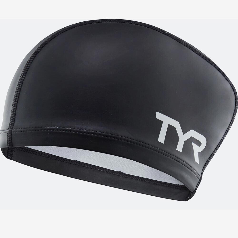 Шапочка для плавания TYR Long Hair Silicone Comfort Swim Cap