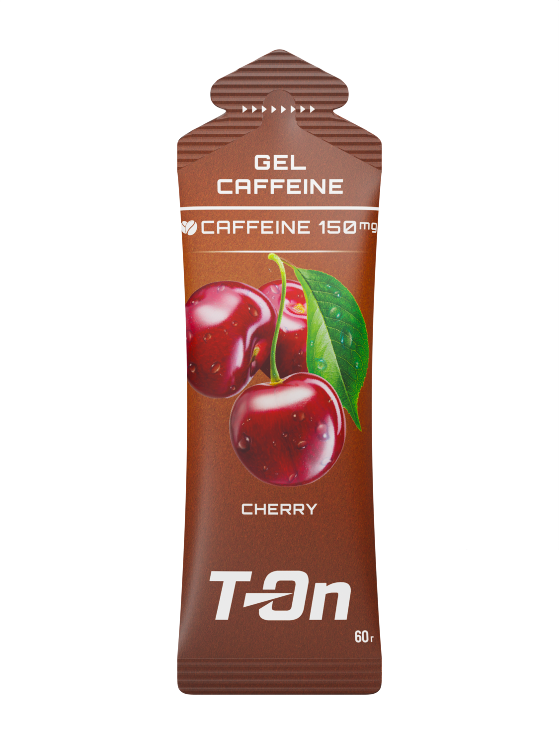Гель с кофеином T-On Caffeine Gel 150 mg, Вкус: Вишня