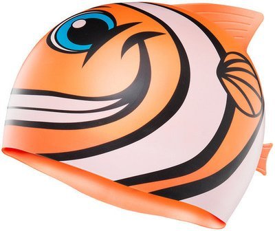 Шапочка для плавания TYR HAPPY FISH CAP