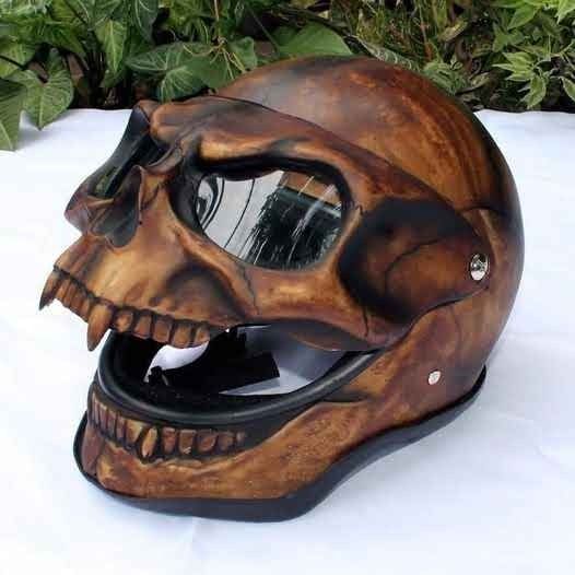 CASCO MOTOCICLISTA SKULL CERTIFICACION DOT