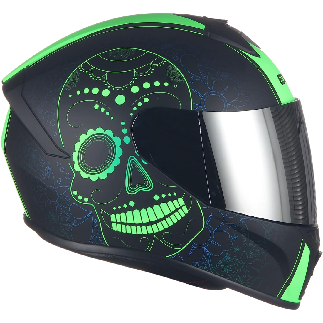 CASCO Motocicleta COMPLETO ABATIBLE Marca EDGE CERT DOT
