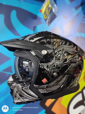 CASCO BLACK DEAD CERTIFICADO DOT