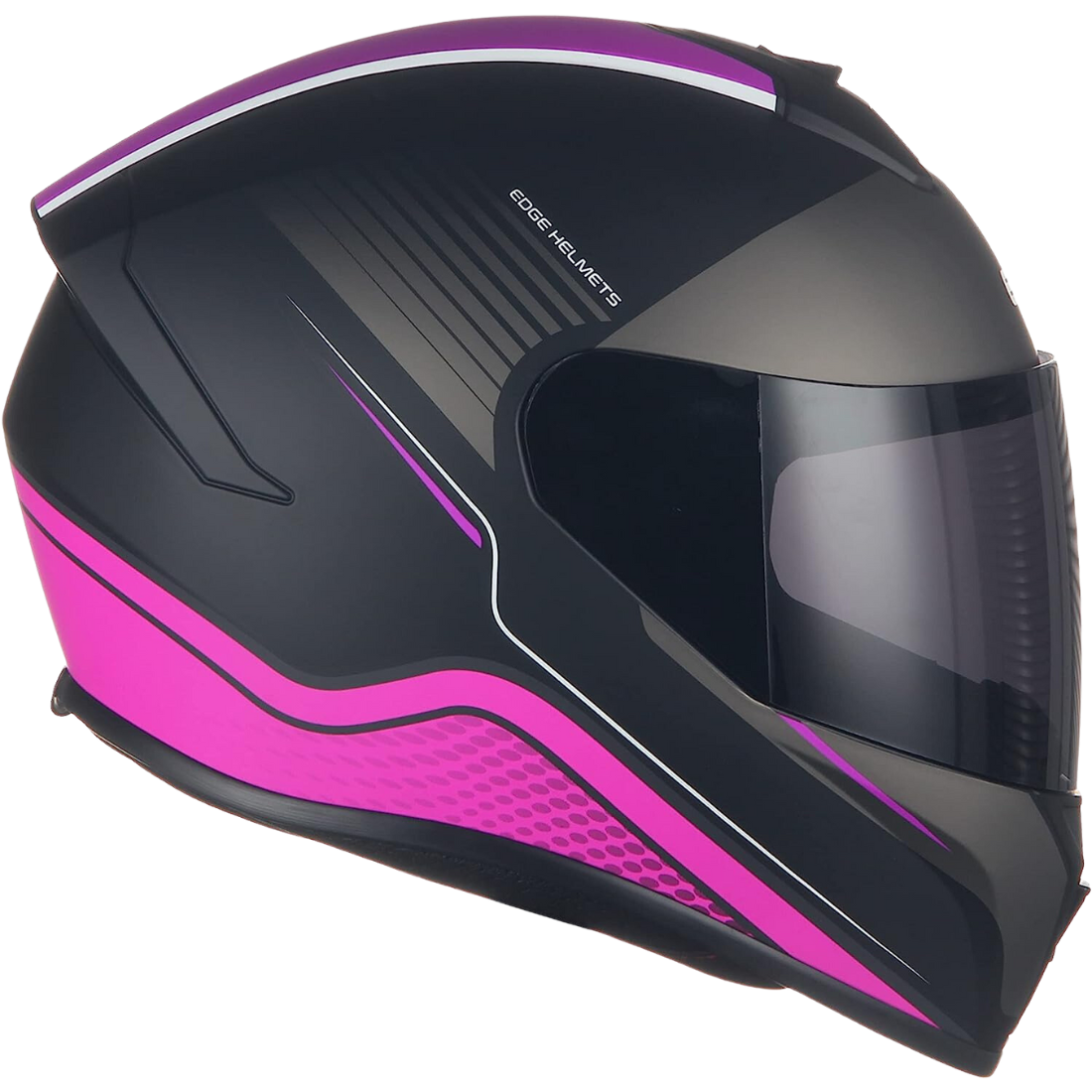 CASCO Motocicleta COMPLETO ABATIBLE Marca EDGE CERT DOT