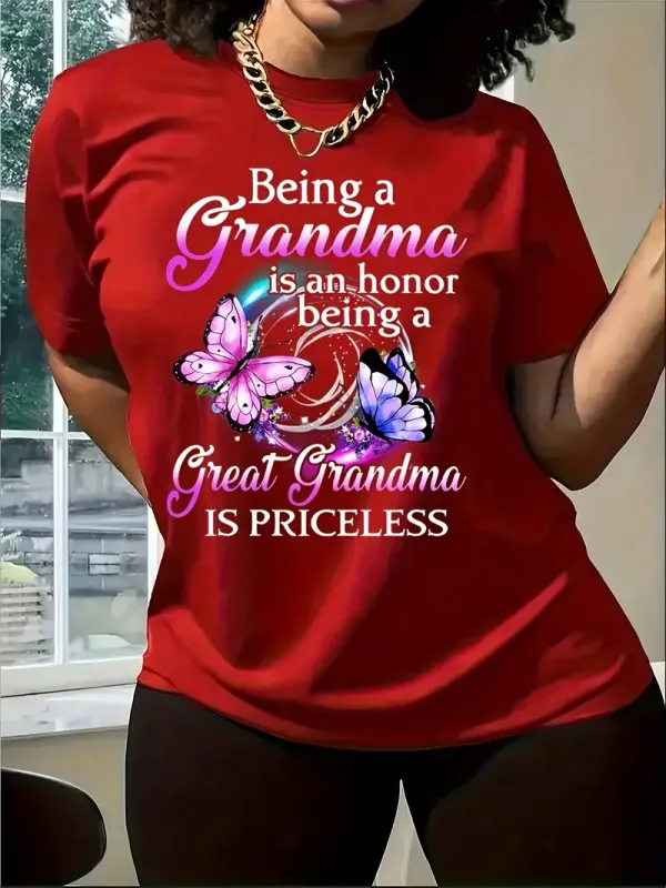"Being A Grandma Is Priceless Tee in 3-Colors