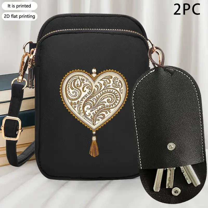 Women’s Crossbody Bags With Key case