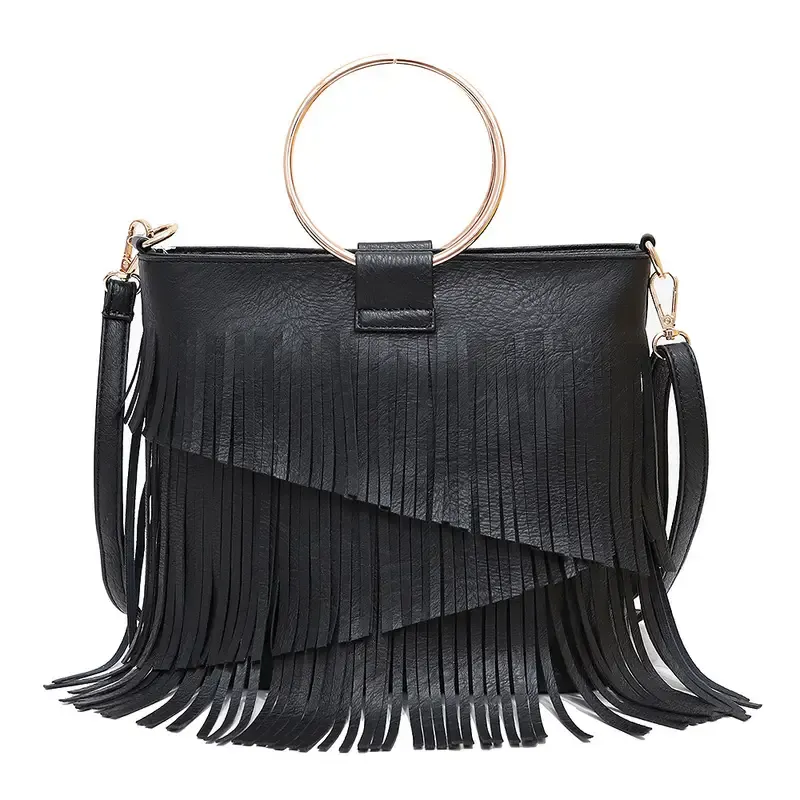 Fringe Bag , Perfect for Any Occasion In 4 Colors