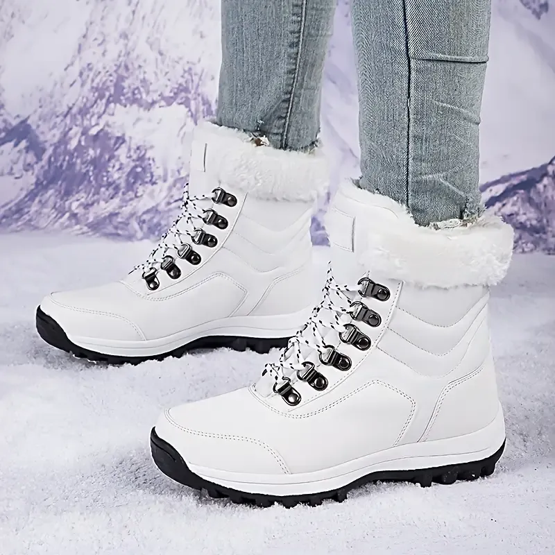 Women's Snow Boots for Couples, Extra Fleece Lining In 3 Colors