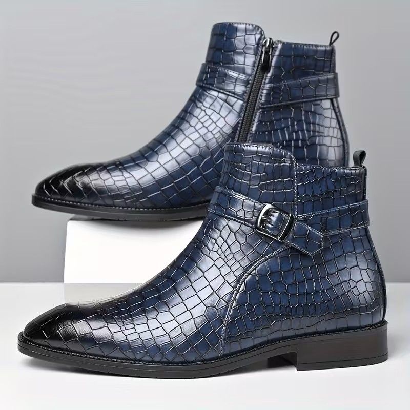 Men's Fashion Business Casual Ankle Boots, 4 Colors